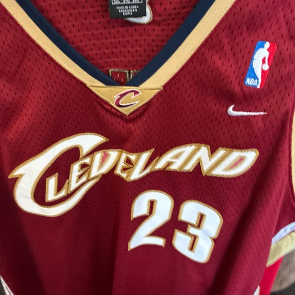 Nike LeBron James Cleveland Cavaliers NBA Jersey Swingman 2003 Rookie Year 3XL - Picture 2 of 16